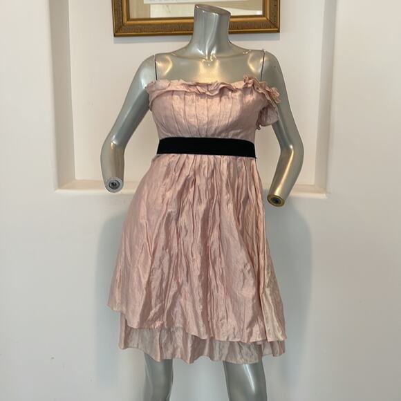 LAROK LUXE Strapless Mini Dress Pink Size M - Picture 9 of 13